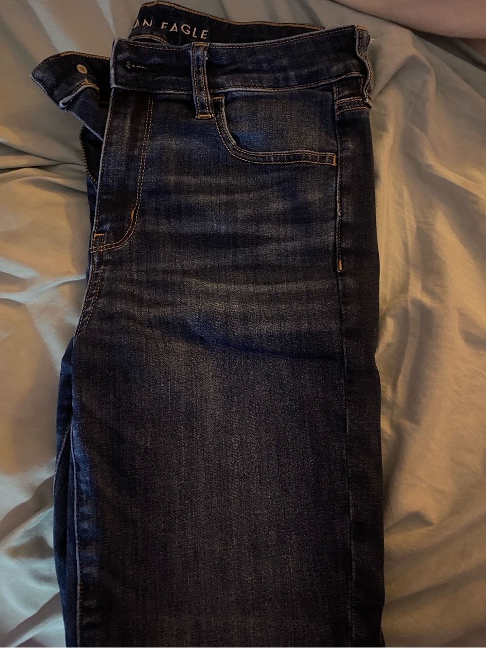 American Eagle next level stretch curvy jeans